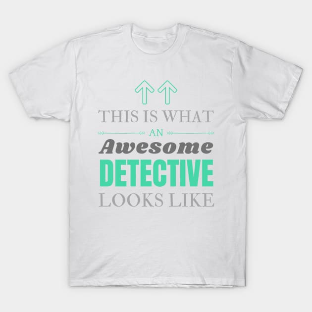 detective T-Shirt by Mdath